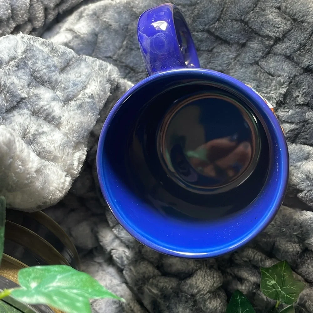 Disneyland Resort Magic Kingdom 3D Blue Mug! Collectors treasure 2013 piece NEW